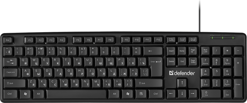 Клавиатура Defender Element HB-520, черный