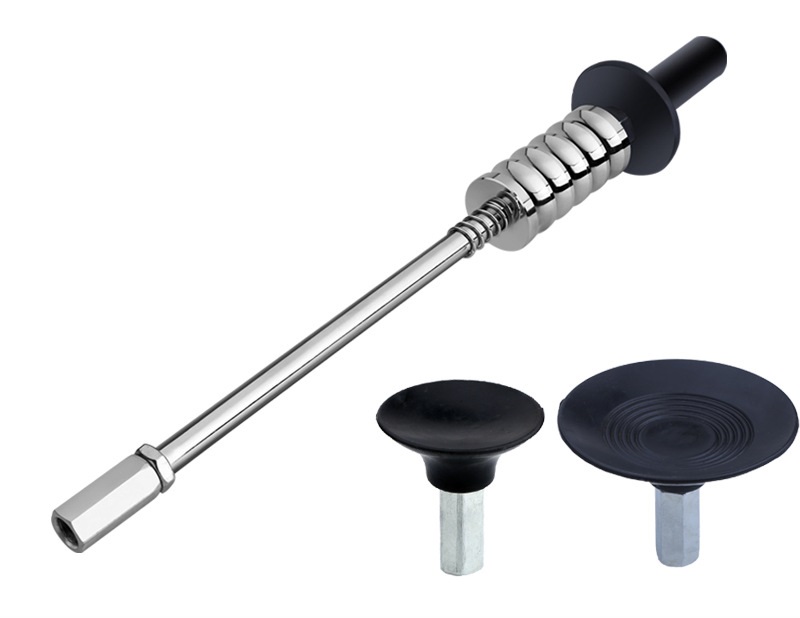 Обратный молоток - инструмент для беспокрасочного удаления и вытягивания вмятин на кузове автомобиля, 2 сильные присоски