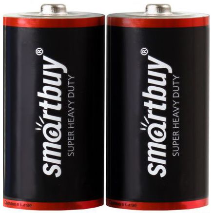 Батарейка - элемент питания SMARTBUY R14/C/2BР (бочка маленькая)