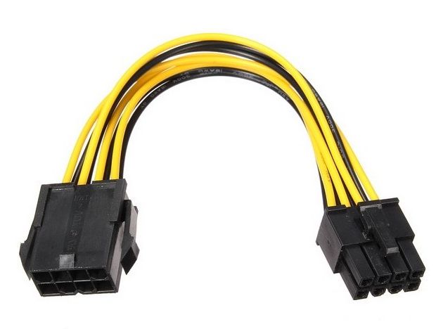 Кабель - удлинитель CPU 8 pin - 8 pin (для процессора)