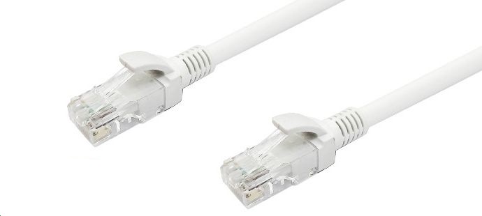 Сетевой кабель - витая пара - RJ45 (LAN) UTP CAT-6, 45 метров, белый (уценка)