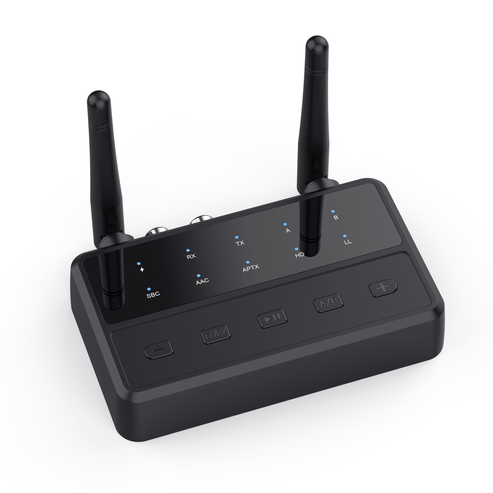 Аудио адаптер Hi-Fi B68 приемник-передатчик (TX/RX) Bluetooth v5.4 - RCA / AUX 3.5мм, для дома и автомобиля, функция подключения двух устройств RX/TX, кодеки aptX / AAC / SBC