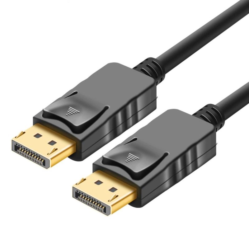 Кабель DisplayPort - DisplayPort, UltraHD 4K, папа-папа, 1,8 метра, черный