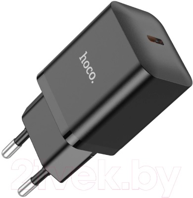 Зарядное устройство сетевое - блок питания HOCO N27, 1 USB Type-C PD20W, черный