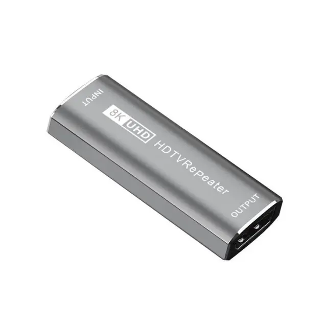 Репитер - повторитель - усилитель сигнала HDMI2.1 8K 60Гц, пассивный до 30 метров