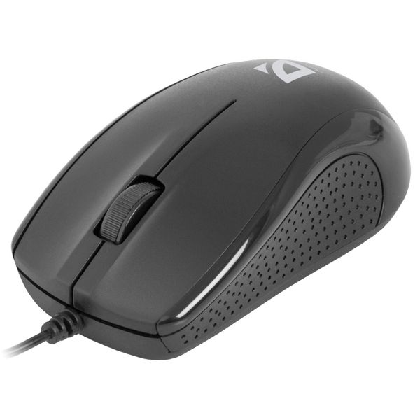 Мышь проводная оптическая Defender Optimum MB-160, 1000dpi, черный