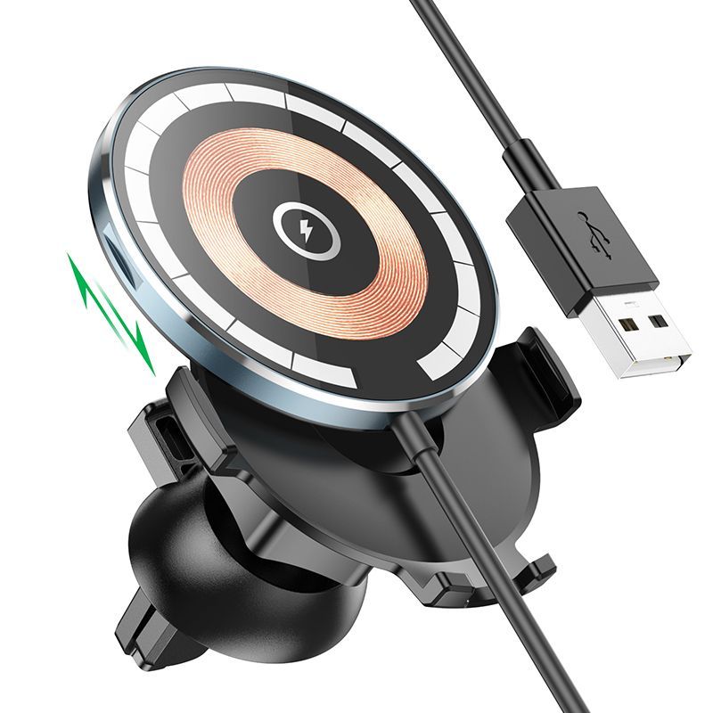 Беспроводное зарядное устройство HOCO CW42, многофункциональное, черный