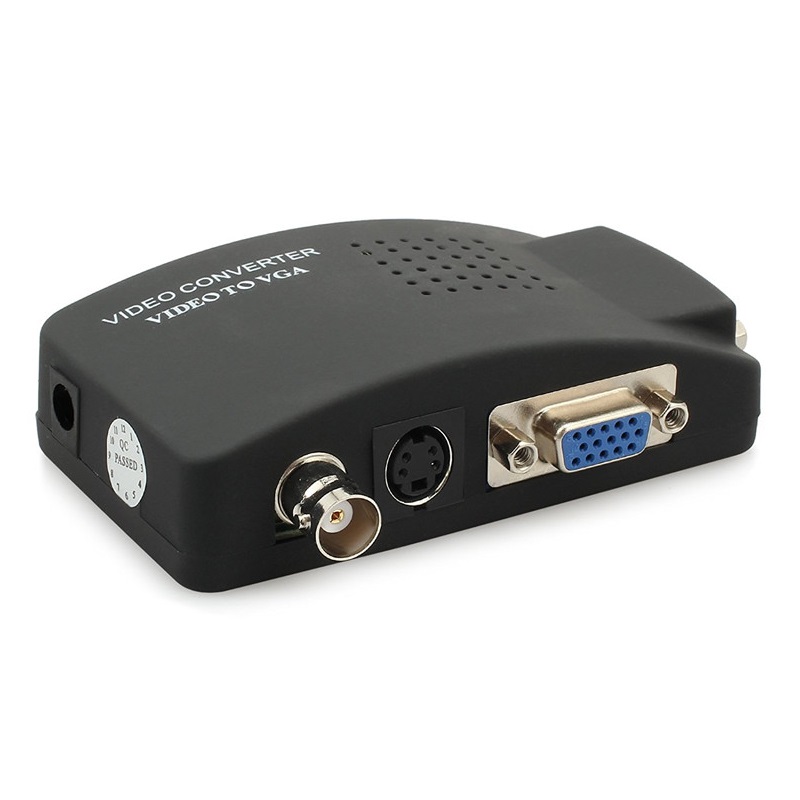 Адаптер - переходник BNC - VGA, черный