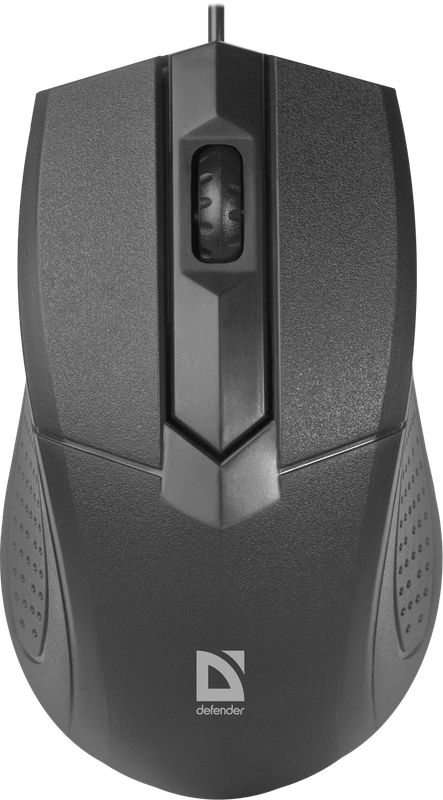 Мышь проводная оптическая Defender Optimum MB-270, 1000 dpi, черный