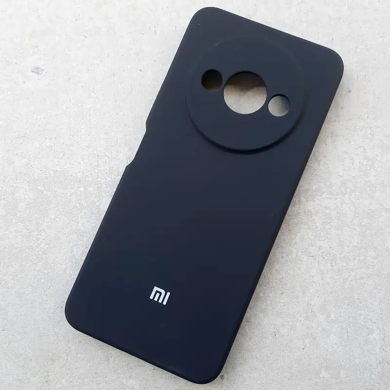 Чехол - бампер для XIAOMI Redmi A3/POCO C61, Bingo Silicone Case, черный