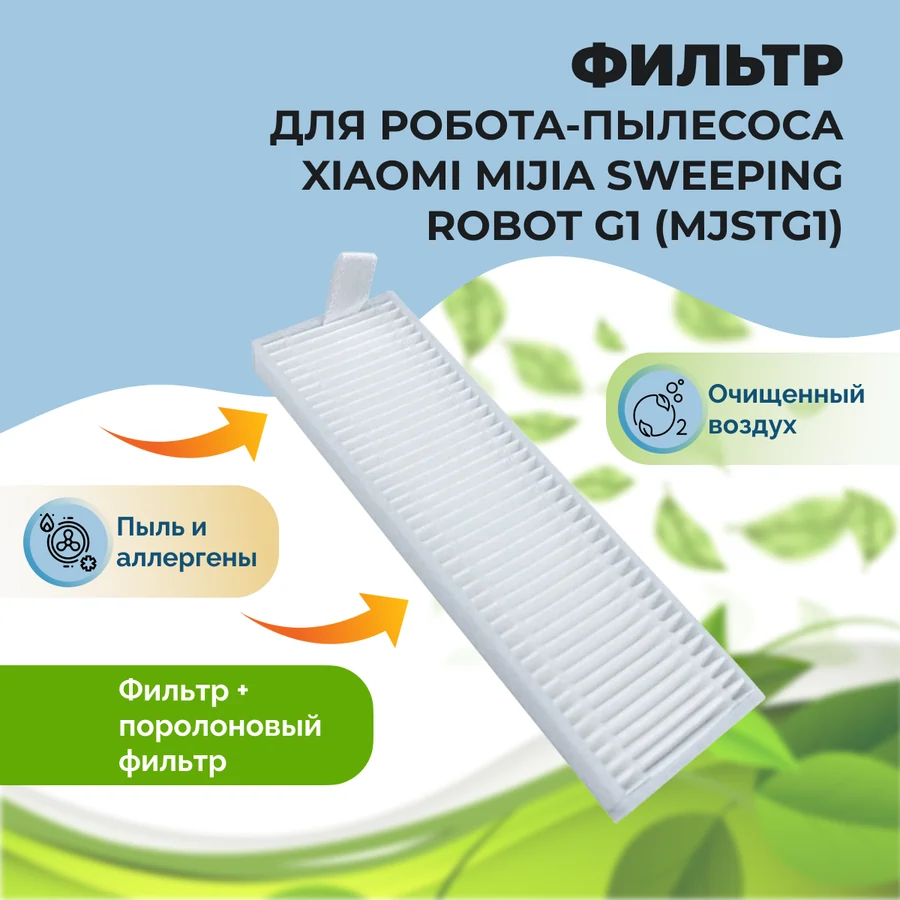 Фильтр для робота-пылесоса Xiaomi Mijia Sweeping Robot G1 (MJSTG1)