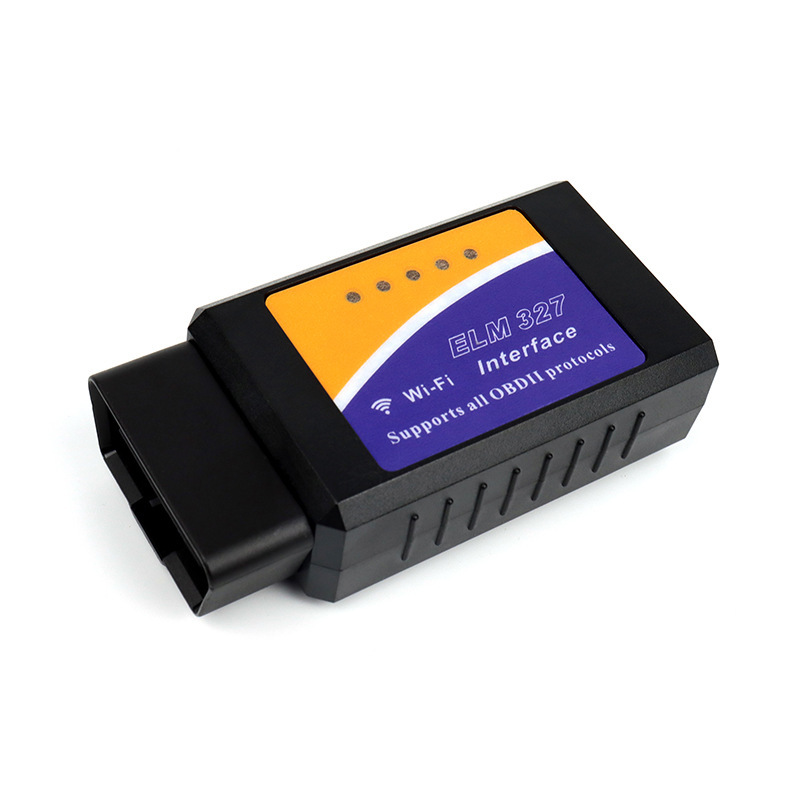 Автосканер ELM327 OBD2 v1.5 – адаптер OBDII VER1.5 Wi-Fi, 2 платы, оригинальный чип PIC18F25K80, черный