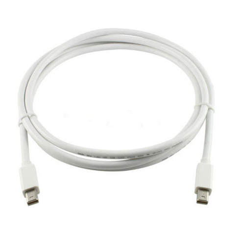 Кабель Mini DisplayPort - Mini DisplayPort, папа-папа, 1,8 метра, белый