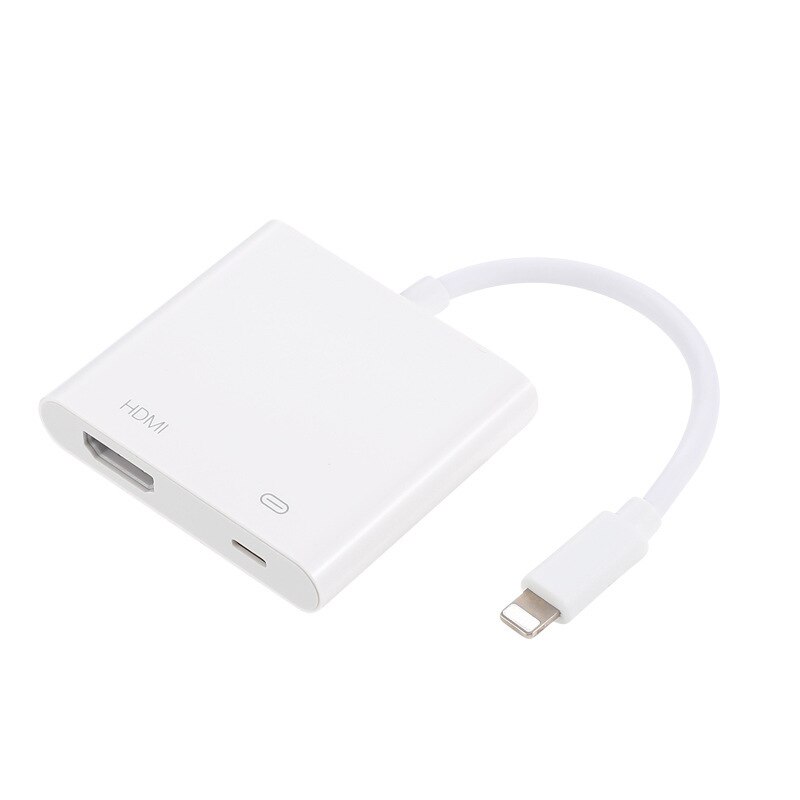 Адаптер - переходник Lightning - HDMI 1080p, белый