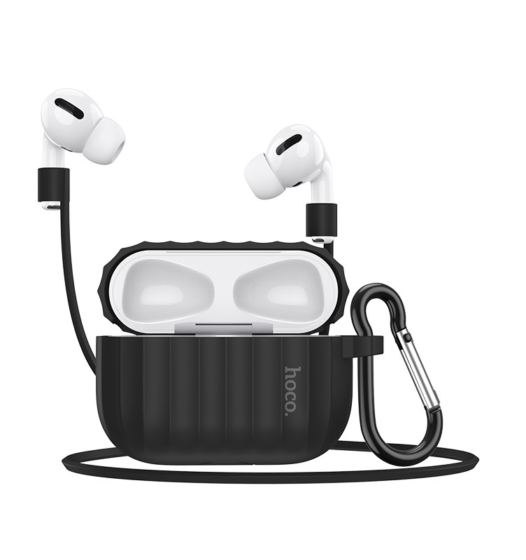 Чехол HOCO WB20 для наушников Aps Pro силиконовый, черный