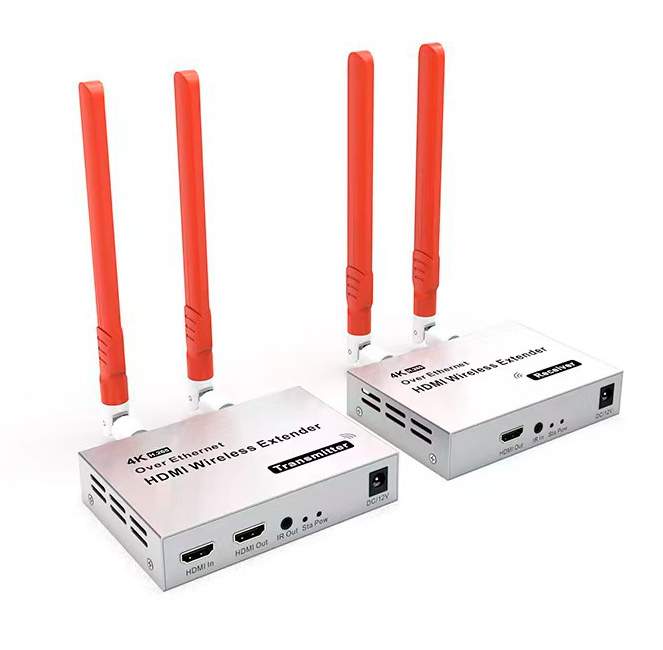 Удлинитель HDMI сигнала по WiFi до 300м, UltraHD 4К