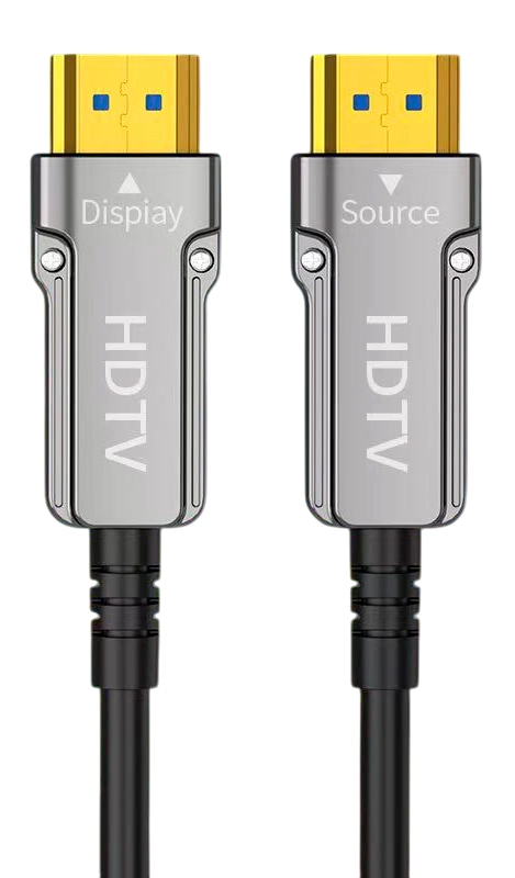 Кабель оптический HDMI v2.2 UltraHD 16K 60Гц / 8K 120Гц / 4K 144Гц, поддержка HDR, ARC, 96 Гбит/с, 50 метров, черный Кабель оптический HDMI v2.2 UltraHD 16K 60Гц / 8K 120Гц / 4K 144Гц, поддержка HDR, ARC, 96 Гбит/с, 50 метров, черный