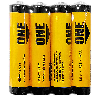 Батарейка - элемент питания SMARTBUY ONE AAA/R03/4S