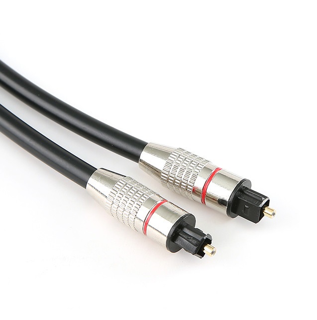 Кабель оптический (Toslink/SPDIF) PRO, усиленный, 15 метров, черный