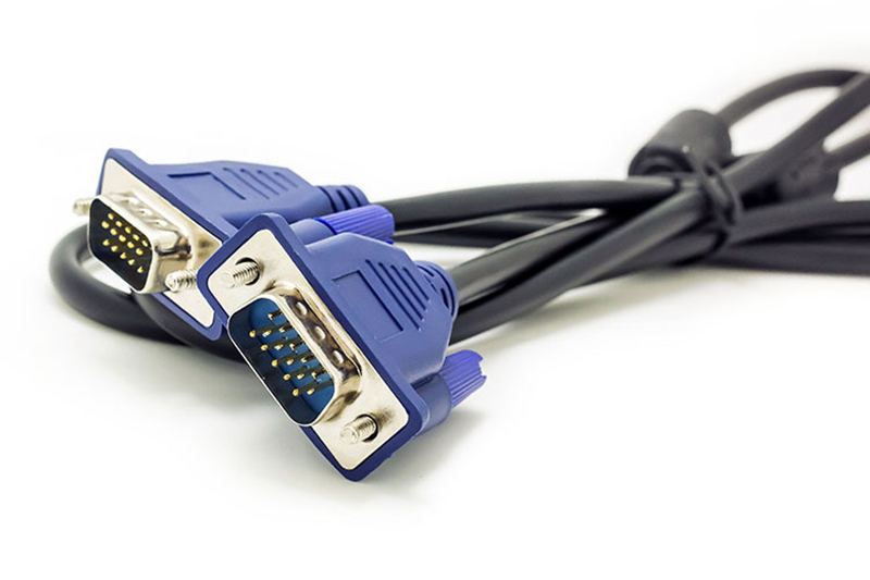 Кабель VGA - VGA 3+5, папа-папа, 20 метров, черный Кабель VGA - VGA 3+5, папа-папа, 20 метров, черный
