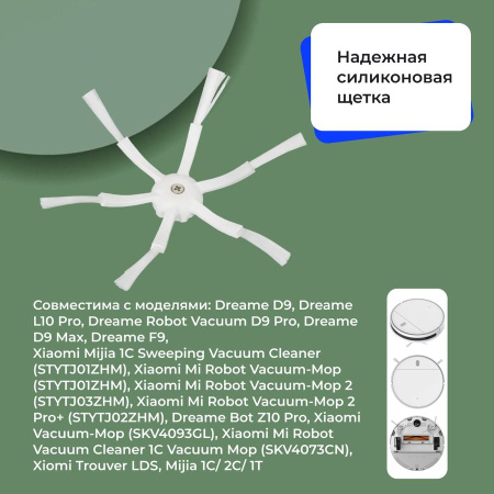 Боковая щетка для робота-пылесоса Xiaomi Trouver LDS (RLS3)