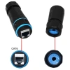 Удлинитель POE экранированный с разъемом RJ45 CAT6 IP68 водонепроницаемый