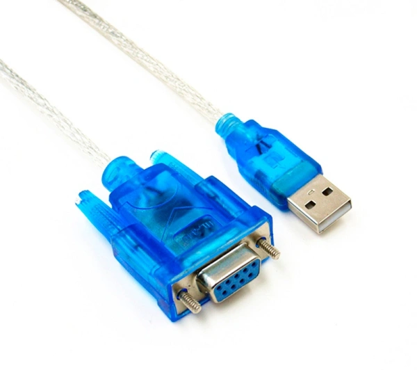 Кабель - переходник USB2.0 - RS232 (DB9), папа-мама, 1,5 метра