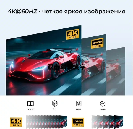 Cплиттер - разветвитель 1×2 HDMI 2.0 PRO UltraHD 4K 60Гц, 18.5 Гбит/c, поддержка HDCP2.2, HDR, EDID, 600MHz, черный