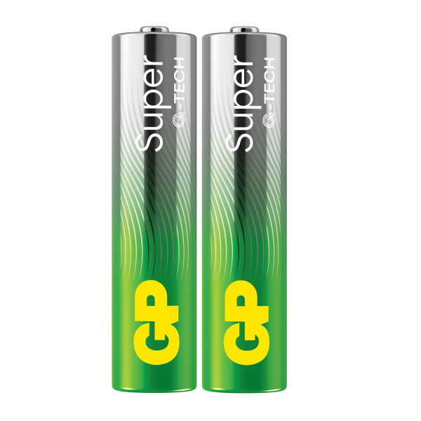 Батарейка - элемент питания GP Super G-tech LR03/2S
