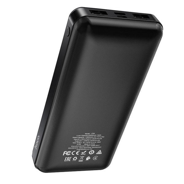 Портативное зарядное устройство HOCO J72A Power bank 20000mAh, черный