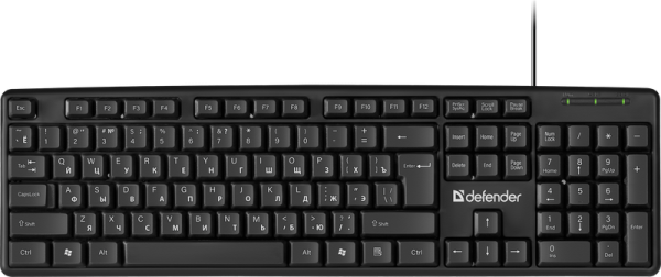 Клавиатура Defender Element HB-520, черный