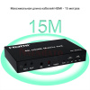 Матричный коммутатор - свитч-сплиттер 2×2 HDMI PRO, 4K 60HZ, оптика (Toslink/SPDIF), jack 3.5mm (AUX), пульт, черный