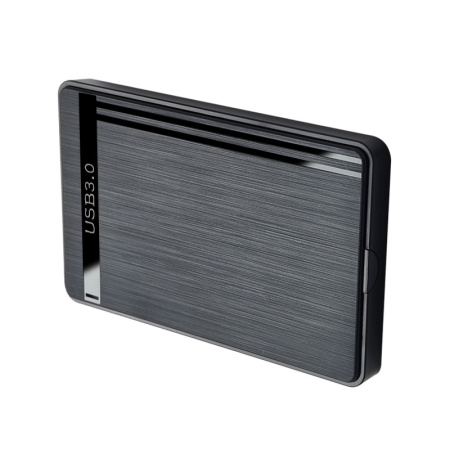 Внешний корпус - бокс SATA - MiniUSB - USB3.0 для жесткого диска SSD/HDD 2.5” ver.02, черный