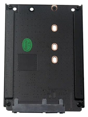 Адаптер - переходник SATA3.0 - M.2 для ПК, черный
