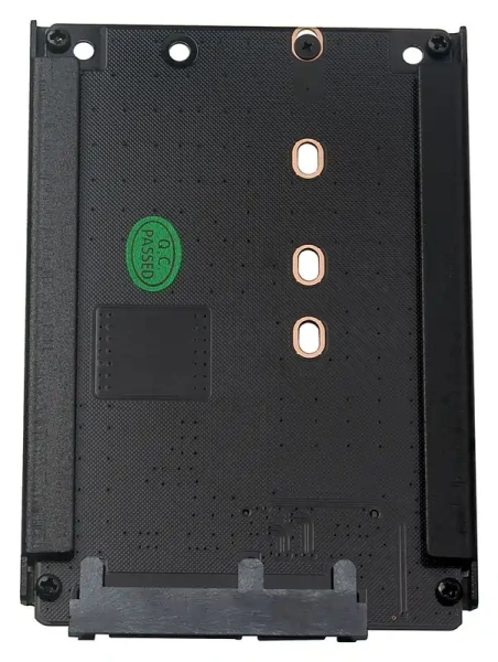 Адаптер - переходник SATA3.0 - M.2 для ПК, черный