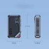 Аудио адаптер C25 приемник-передатчик (TX/RX) Bluetooth v5.3 - AUX 3.5мм, для дома и автомобиля, громкая связь (handsfree)