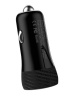 Автомобильное зарядное устройство USB HOCO Z21, 3.4A, 2 USB (2.4А), чёрный