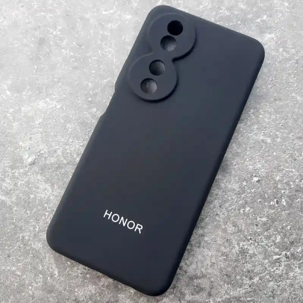 Чехол - бампер для HONOR X7b, Bingo Silicone Case, черный