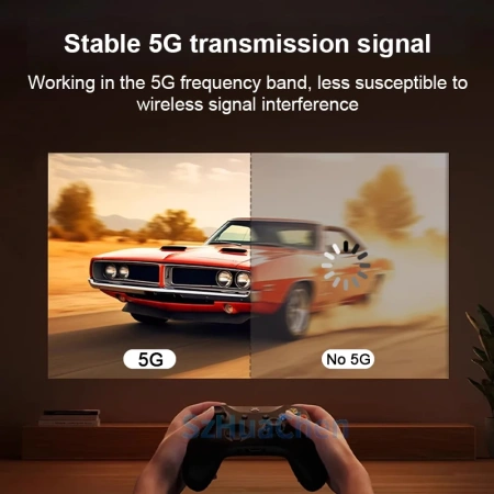 Удлинитель сигнала HDMI по Wi-Fi до 500 метров, активный, FullHD 1080p, черный