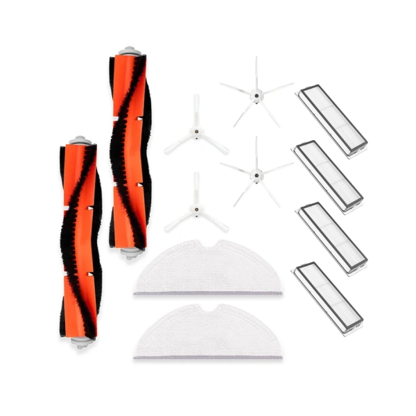 Набор аксессуаров Maxi для робота-пылесоса Roborock S5, белые боковые щетки