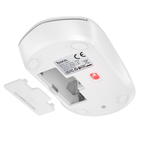 Мышь беспроводная HOCO GM42, 2,4G, 1600dpi, белый