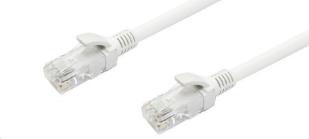 Сетевой кабель - витая пара - RJ45 (LAN) патчкорд UTP CAT-6, 20 метров, белый