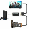Адаптер - переходник PS2 - HDMI + jack 3.5mm (AUX), черный