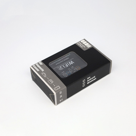 Автосканер ELM327 Wi-Fi OBD2 v1.5 - aдаптер OBDII ver1.5, с индикацией работы, черный