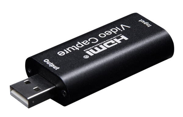 Карта видеозахвата USB - HDMI, ver.01, черный
