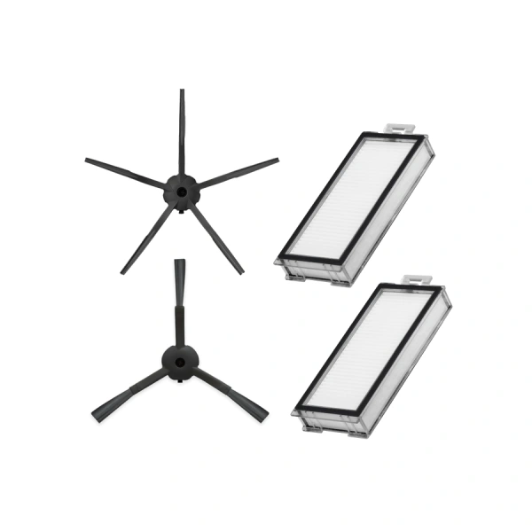 Набор аксессуаров Mini 1 для робота-пылесоса Roborock Q7+, черные боковые щетки