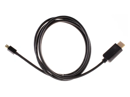 Кабель Mini DisplayPort - HDMI 4K, папа-папа, 1,8 метра, черный