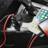 Автомобильное зарядное устройство USB HOCO Z21, 3.4A, 2 USB (2.4А), чёрный