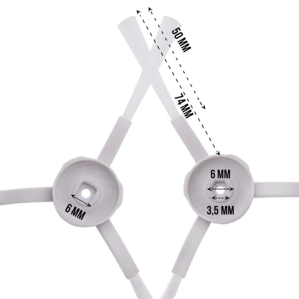 Боковые щетки для робота-пылесоса Xiaomi G1 Mi Robot Vacuum-Mop Essential (MJSTG1), 2 штуки