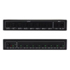 Цифровой аудио разветвитель - сплиттер 1x8 оптический (Toslink/SPDIF), активный, черный